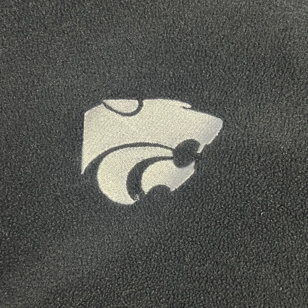 Vineyard Vines K-State Wildcats 1/4 Zip Fleece M Alpha Tau Omega Black Pullover